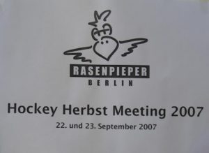 Rasenpiepers Hockey Herbst Meeting