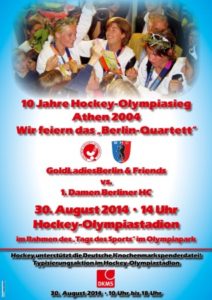 10 Jahre Athen 2004: Wir feiern die Berliner Olympiasiegerinnen