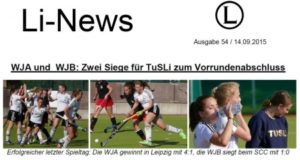 Li-News 54: WJA und WJB gewinnen, jetzt  kommen die Endrunden